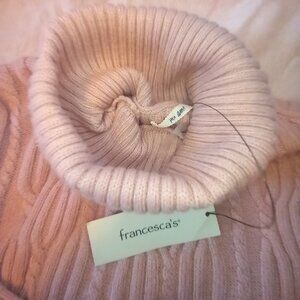 Francesa's Pink Turtle Neck Sweater (NWT)